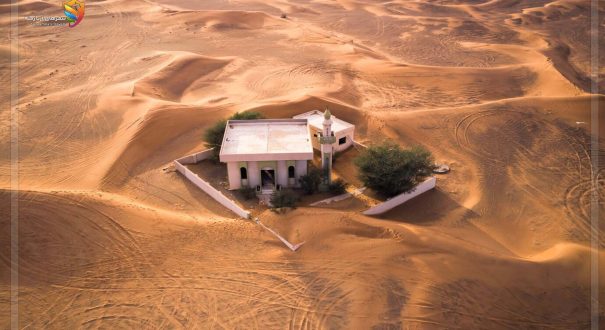 نمای صحرای دبی