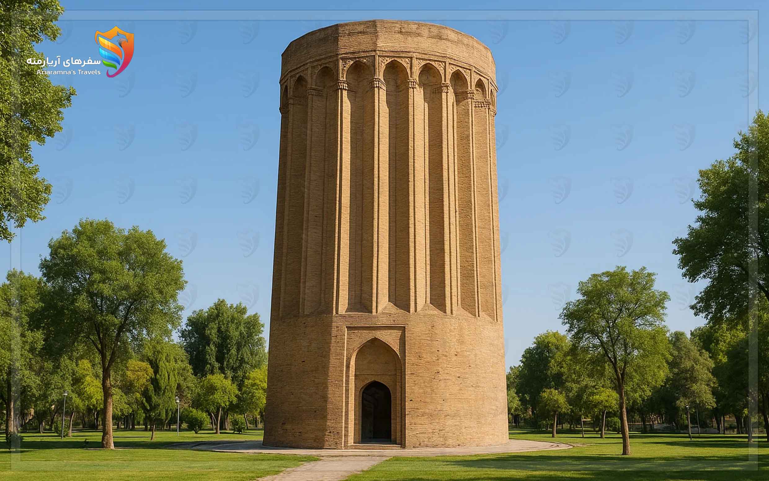نمایی از برج طغرل