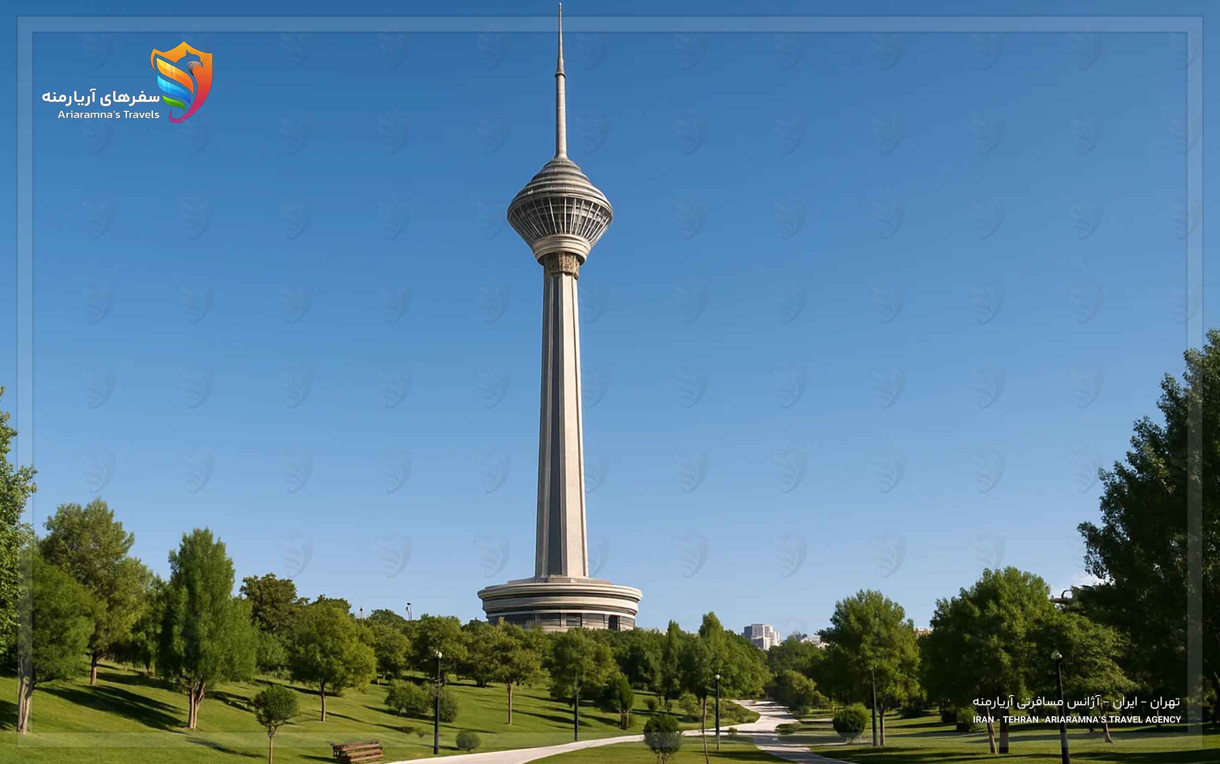 نمایی از برج میلاد