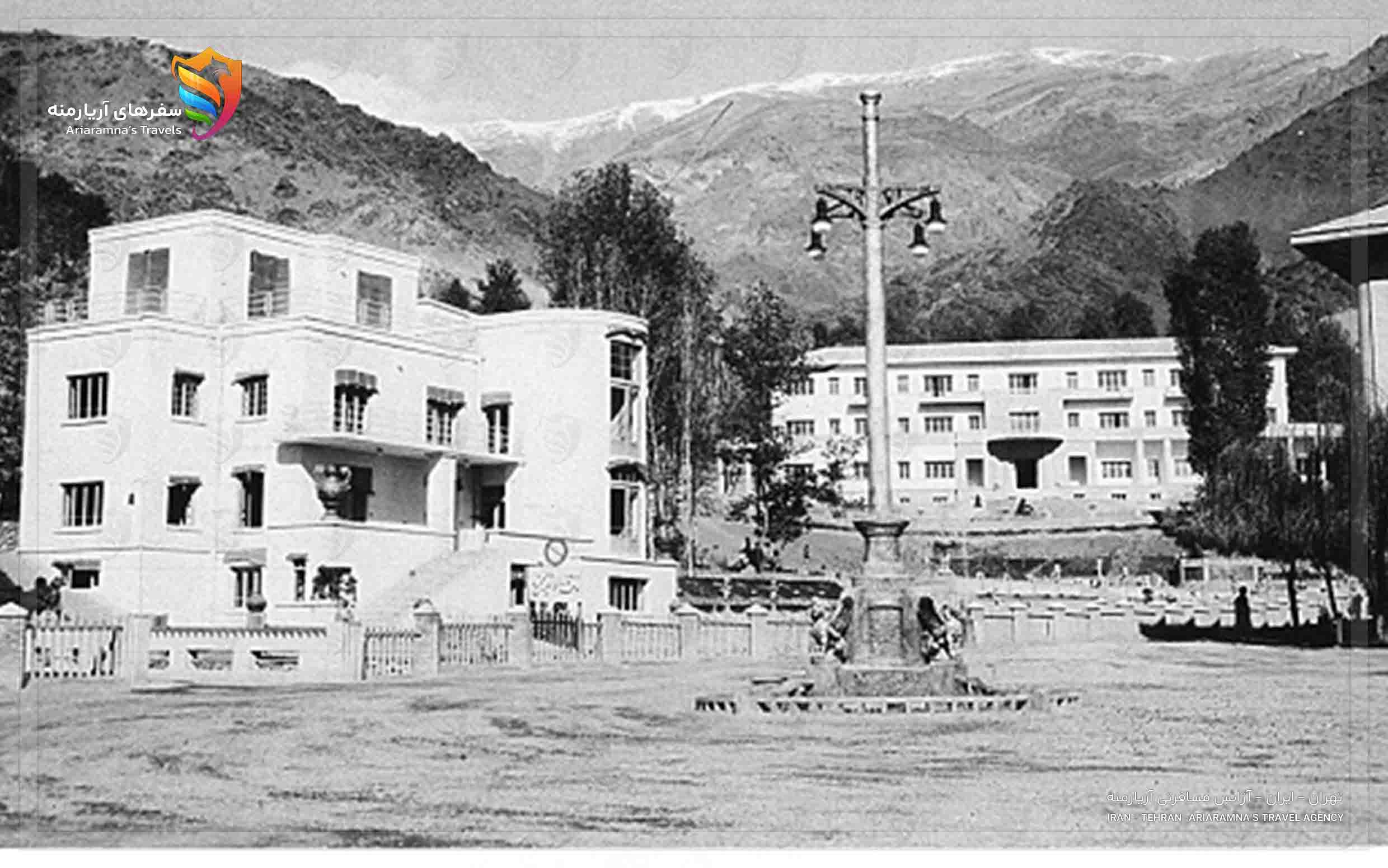 نمای قدیم دربند تهران