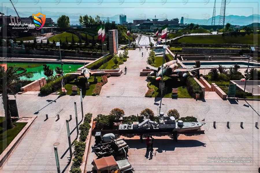 نمایی از موزه جنگ تهران